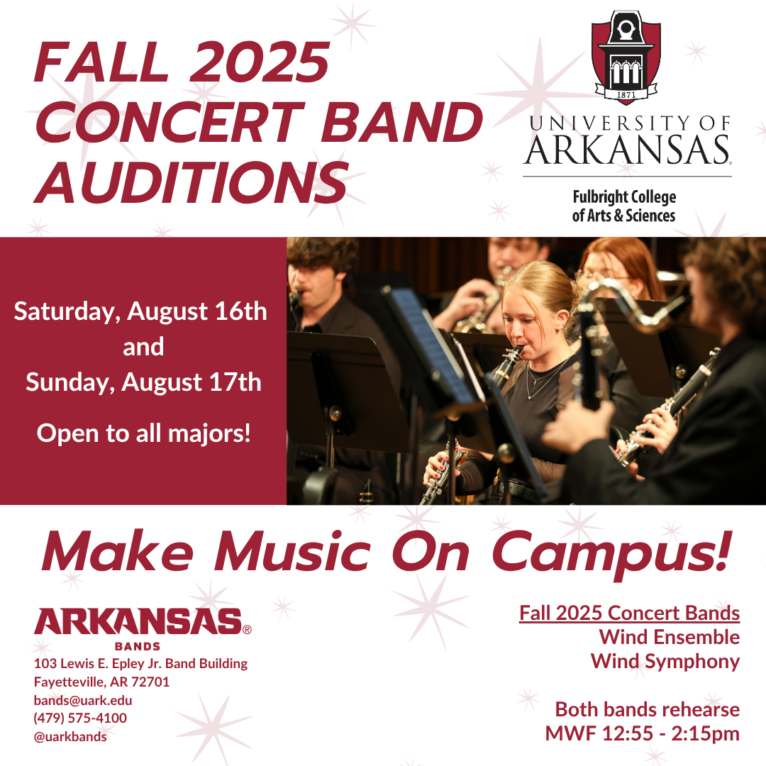 Fall 2025 Concert Band Auditions