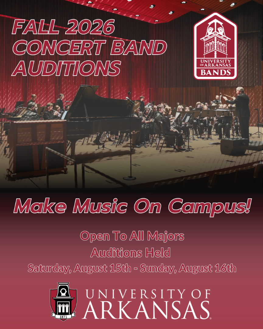 Fall 2026 Concert Band Auditions