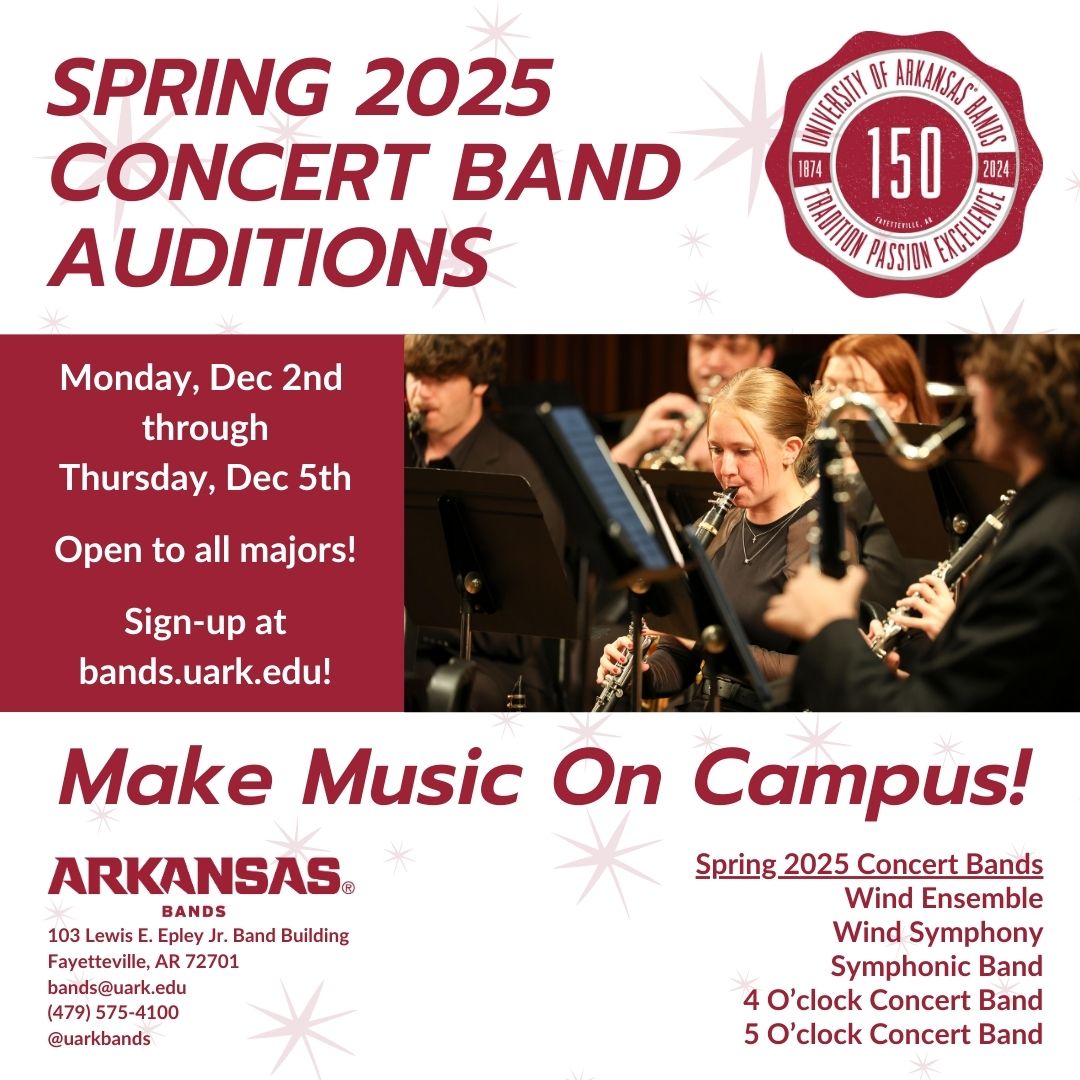 Spring 2025 Concert Band Recruitment